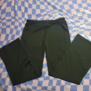 Danskin Black Wide-Leg Bootcut Exercise Athletic Pants